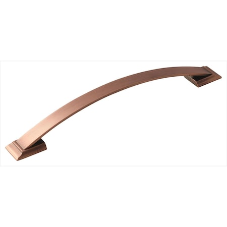 Amerock Candler Kitchen Cabinet Drawer Pull 8 in. Center to Center Brushed Copper BP29365BC